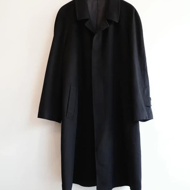 일본 발마칸 퓨어 캐시미어100 코트