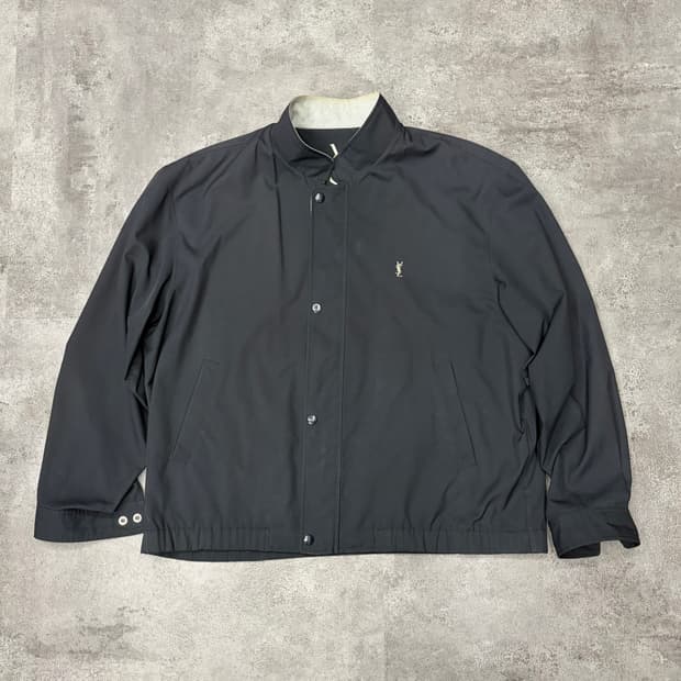 YSL 입생로랑 블랙 바람막이 자켓