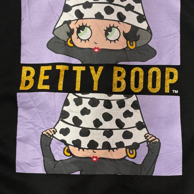 베티붑(Betty Boop) 빈티지 스웻셔츠