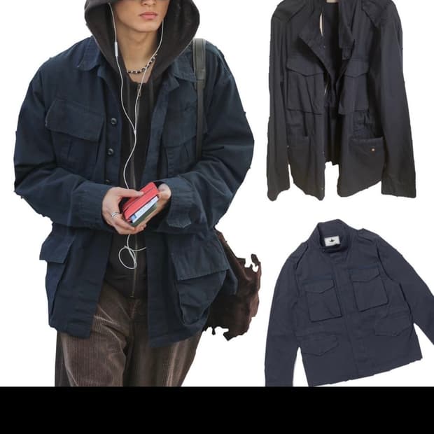 마키아 제이 필드자켓 네이비XL