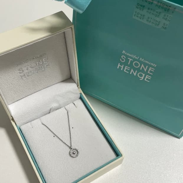 스톤헨지 라스텔라 실버 목걸이