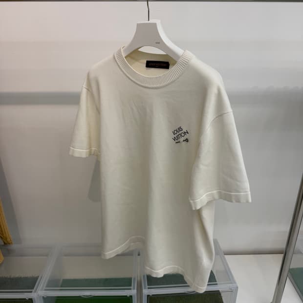 [리오브전포점] 루이비통 시그니처 니트 반팔 xl