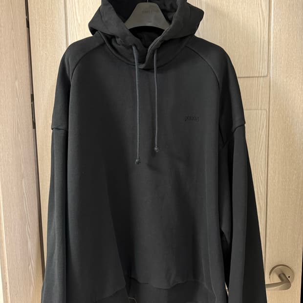 준지 오버핏 프린팅 후드티 L. (새상품급)