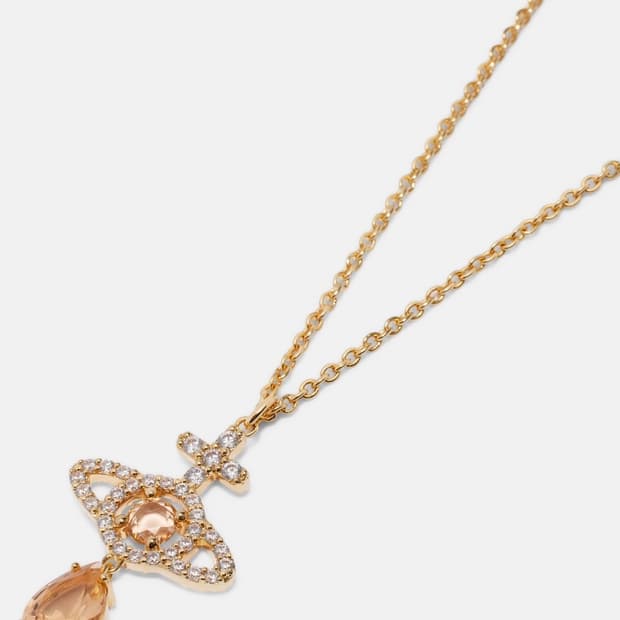 Vivienne Westwood Orb Crystal Necklace