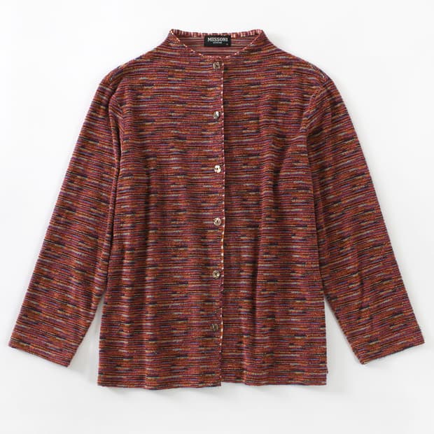 미쏘니 타올 니트 가디건