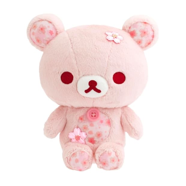 산엑스 리락쿠마 벚꽃시리즈 코리락쿠마 봉제인형