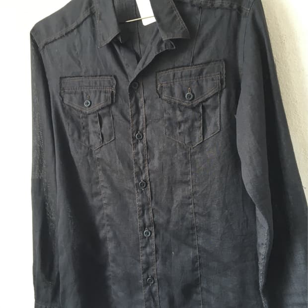 Stitch pocket point shirt