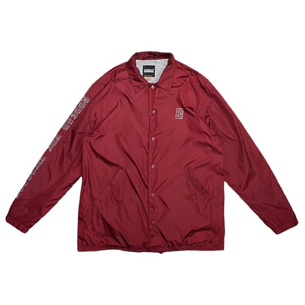 브라운브레스 레터링 코치 자켓 L