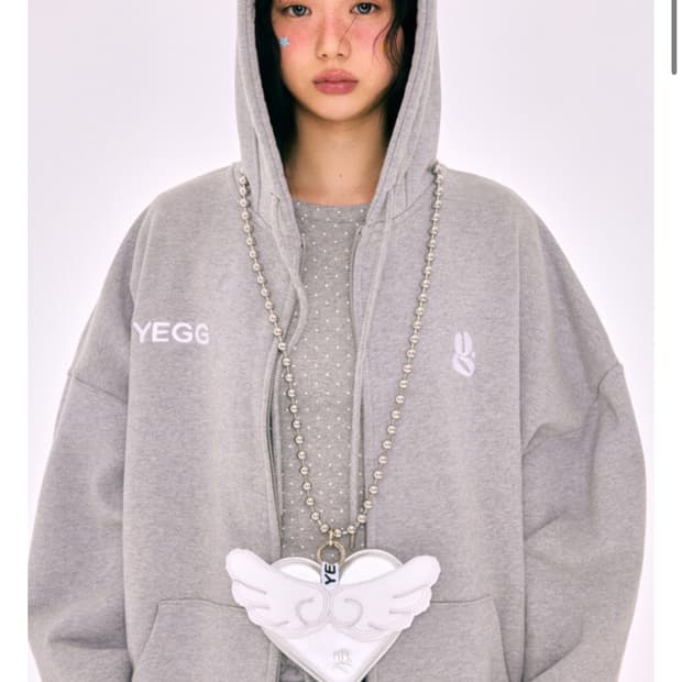 YEGG 후드집업 그레이 구해요