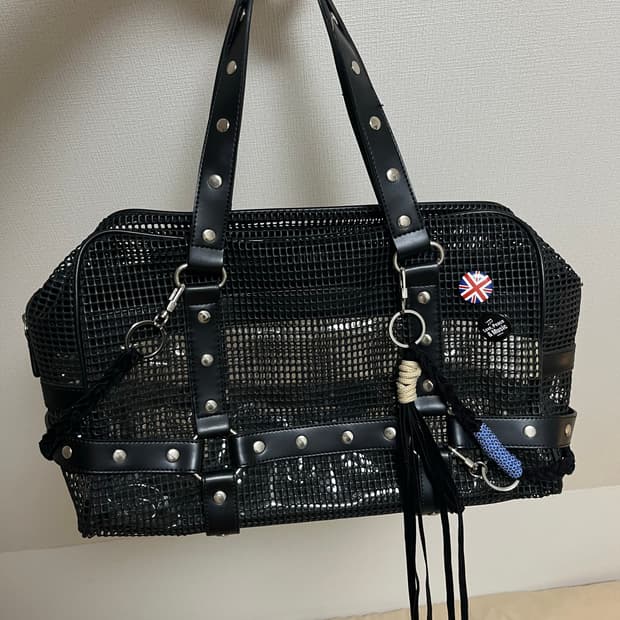 빈티지 펑크 보스턴 백