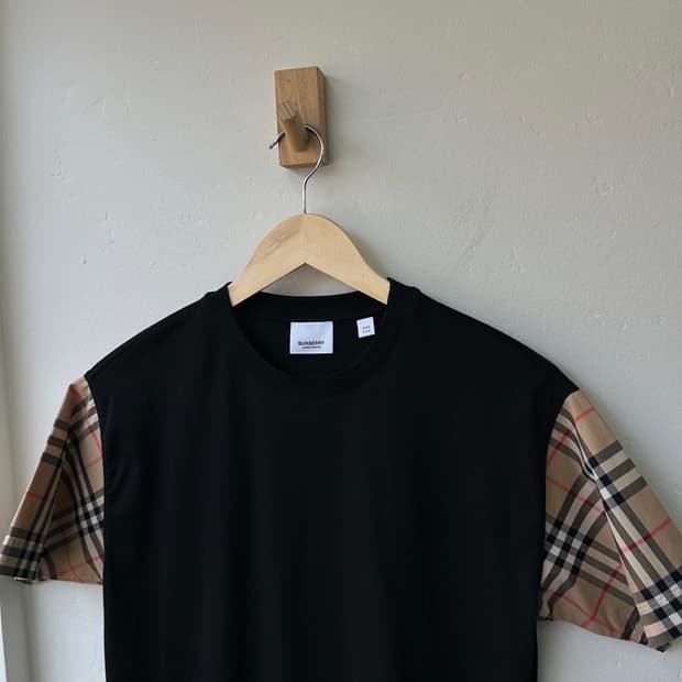 16670 - 버버리 노바 체크 반팔 티셔츠
