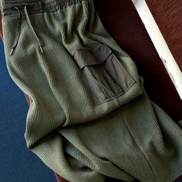 Knit fabric mil design loose skirt