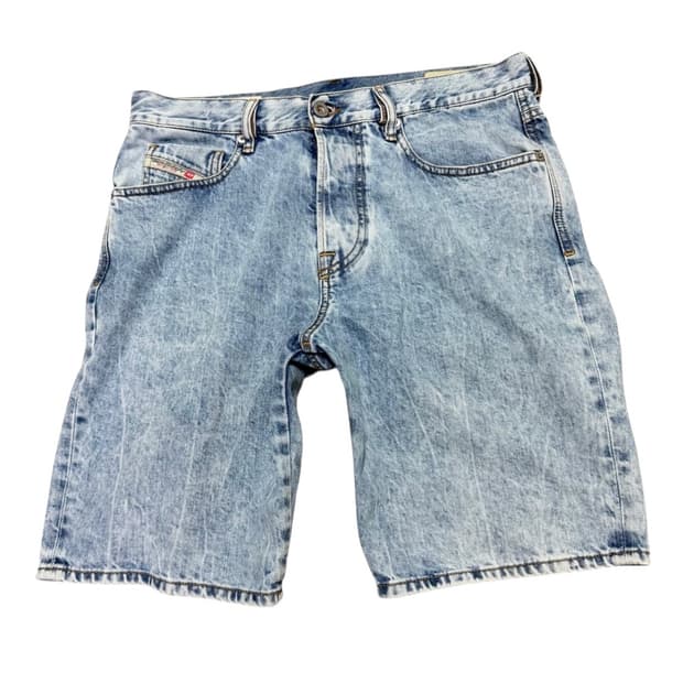 디젤(DIESEL)워싱 데님 반바지