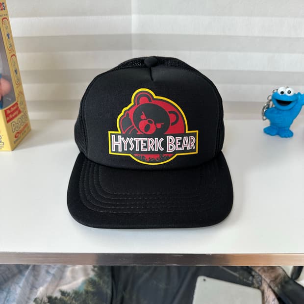 히스테릭글래머 베어 트러커캡