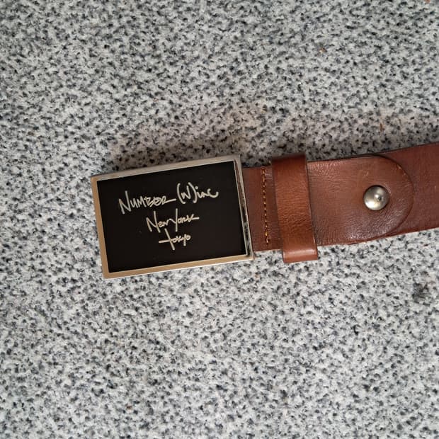 넘버나인가죽벨트