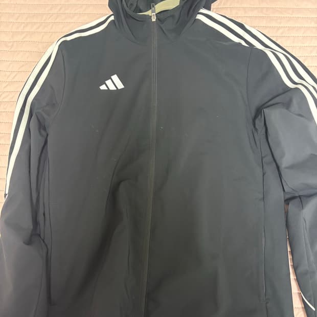 아디다스 바람막이 S 블랙