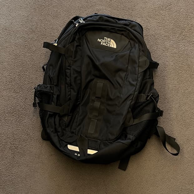 노스페이스 핫샷 백팩 처분 