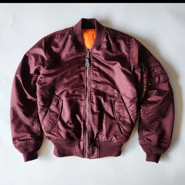 알파인더스트리 ma-1 봄버자켓 s