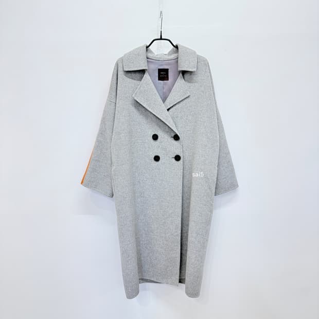 프론트로우 퓨어울100% 핸드메이드코트