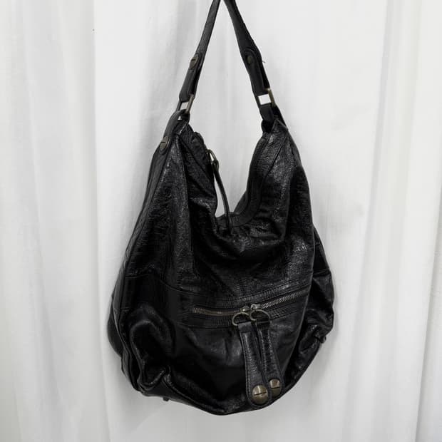 gerard darel 카프 레더 토트백