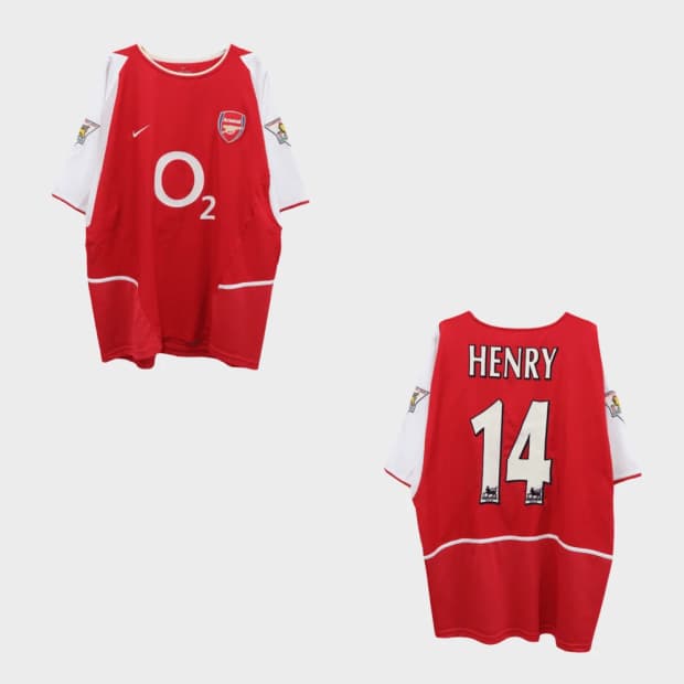 01/02 CHAMPIONS ARSENAL HENRY 져지 57505