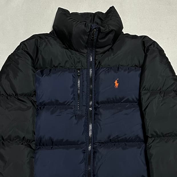 M 폴로랄프로렌 오렌지 포니 다운 패딩