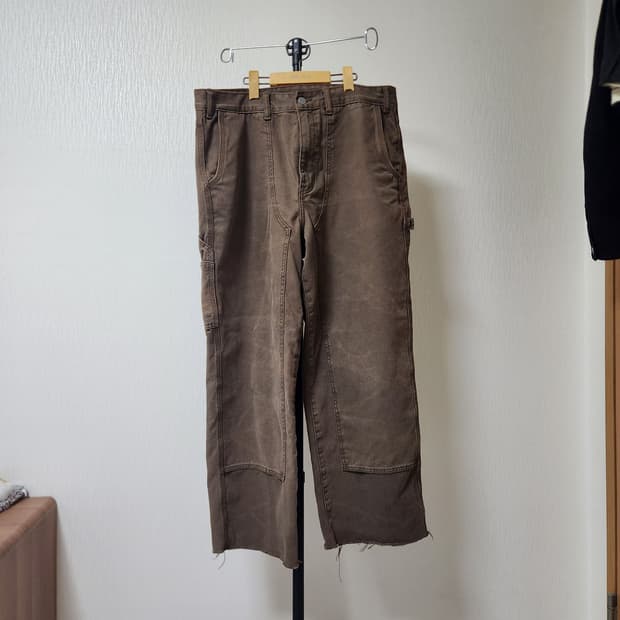 디스이즈네버댓 카펜터 팬츠 L 브라운