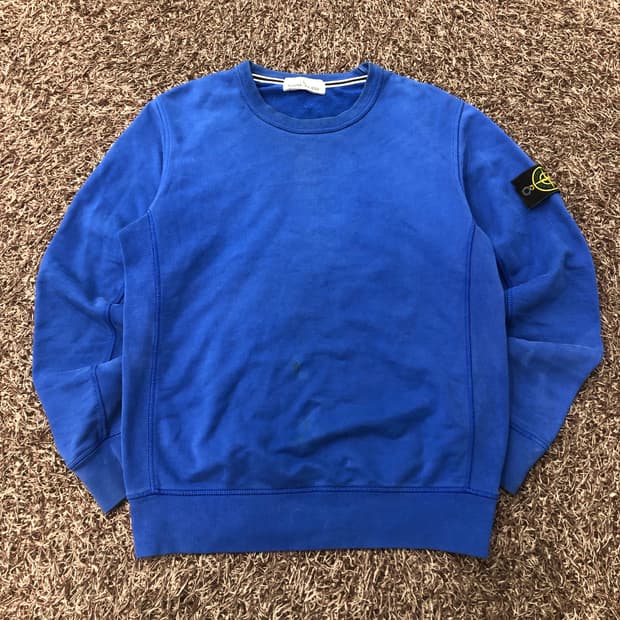 스톤아일랜드 블루 맨투맨