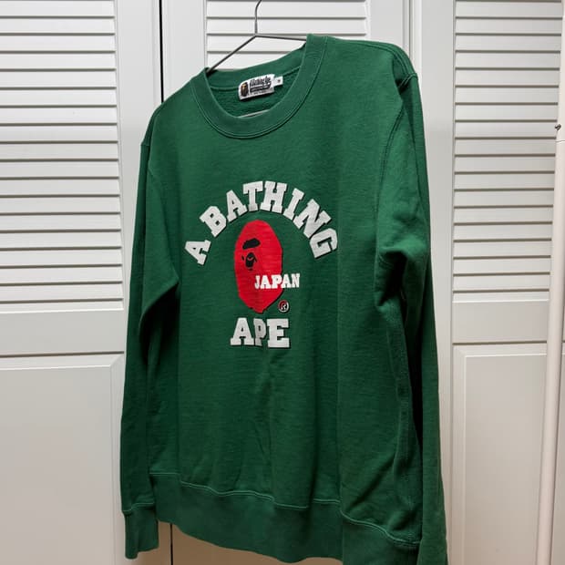 BAPE 베이프 맨투맨