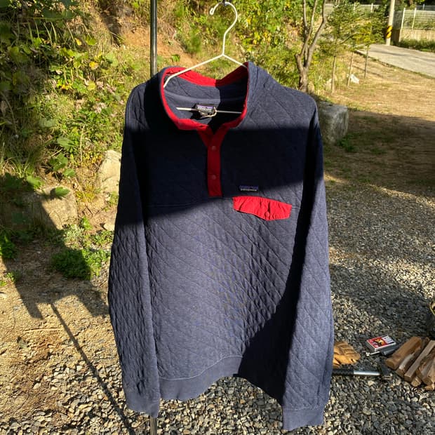 🌊 Patagonia cotton quilt Snap-T