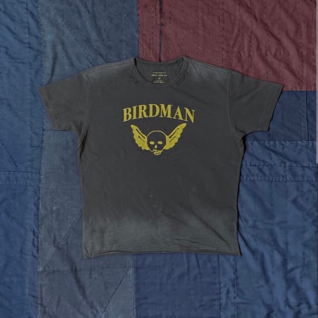 [구매]Birdnote DISTRESSED BIRD MAN T