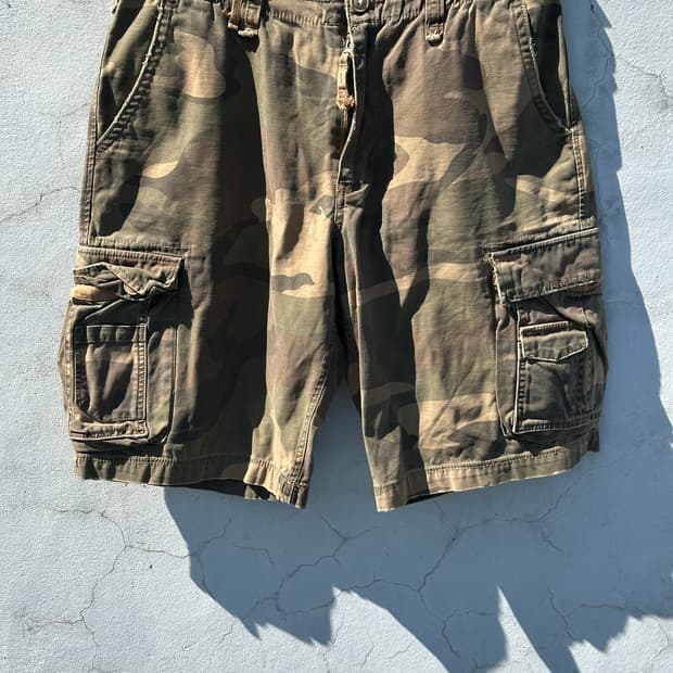 [32] AMX FITCH 카모 밀리터리 카고 반바지