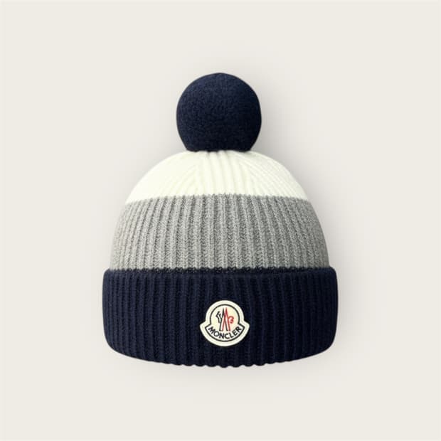 .몽클레어 벨레토 울 퐁퐁 비니 캡