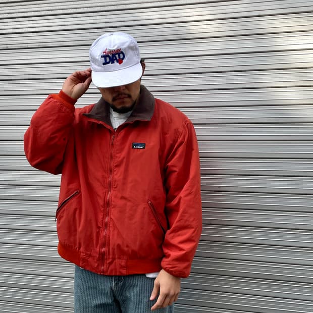 80-90s L.L. bean Warm-up Jacket carrot