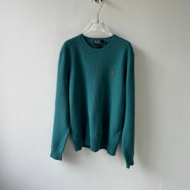 폴로 랄프로렌 램스 울 스웨터 