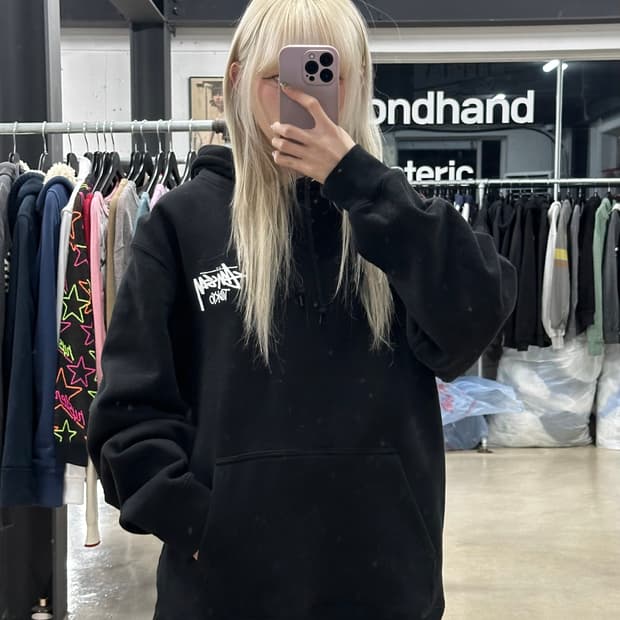 스투시 도쿄 후드 티