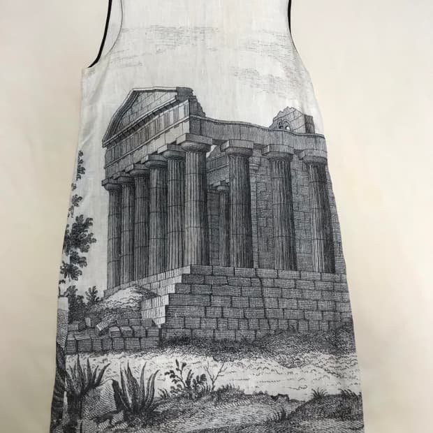 돌체앤 가바나 린넨 원피스