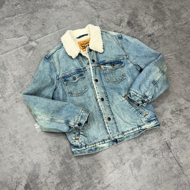 리바이스 쉐르파 데님 자켓