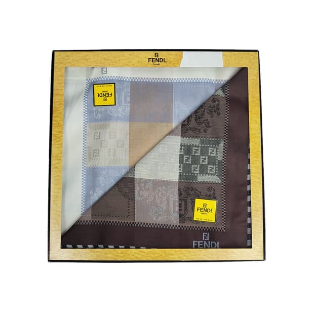 FENDI 펜디 손수건 스카프 2매세트[RBFS7341_0941-02]