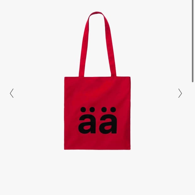 artparment ää bag (Red)