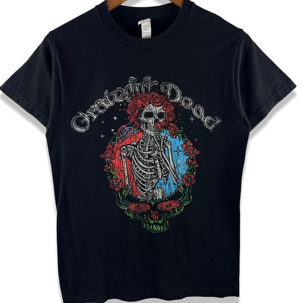 Grateful Dead Floral Stealie T-Shirt3678