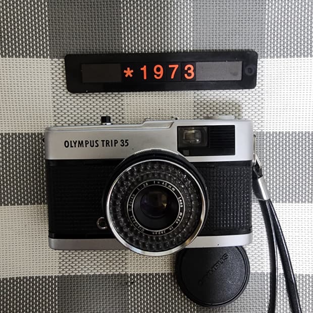 올림푸스 트랩 35 필름카메라