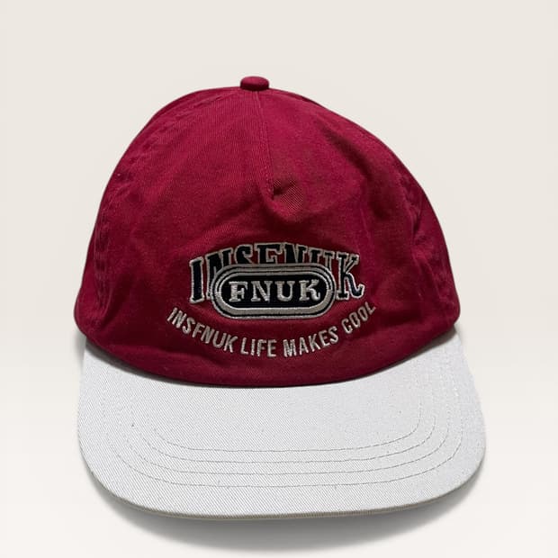 Y2K - 버건디 스냅백