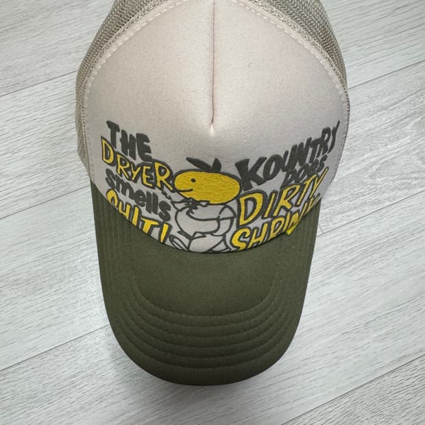 캐피탈 컨트리 더티 쉬링크 트럭캡 키나리 카키