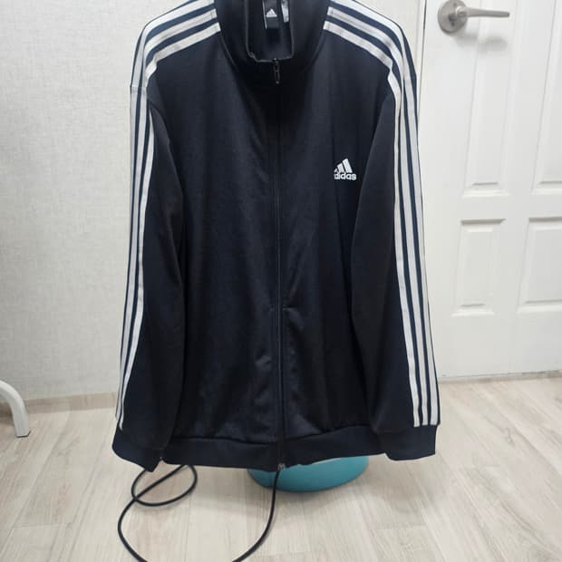 (115)3XL ☆초대장급☆ 아디다스 에센셜 3st [검흰] 트랙탑져지