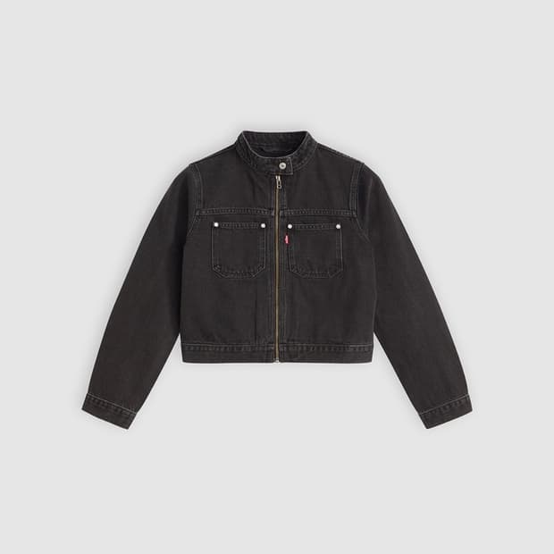 (새상품) 리바이스 모토 트리거 자켓 흑청자켓