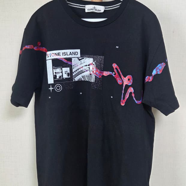 정품 스톤아일랜드 반팔 티셔츠