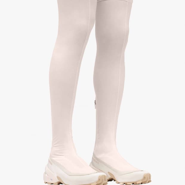 (W)MM6 마르지엘라 X 살로몬 크로스 웨이더 니삭스 부츠 바닐라 크림