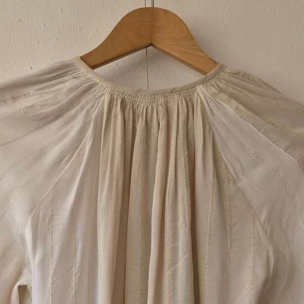 망고 여성 라운드블라우스 XS사이즈