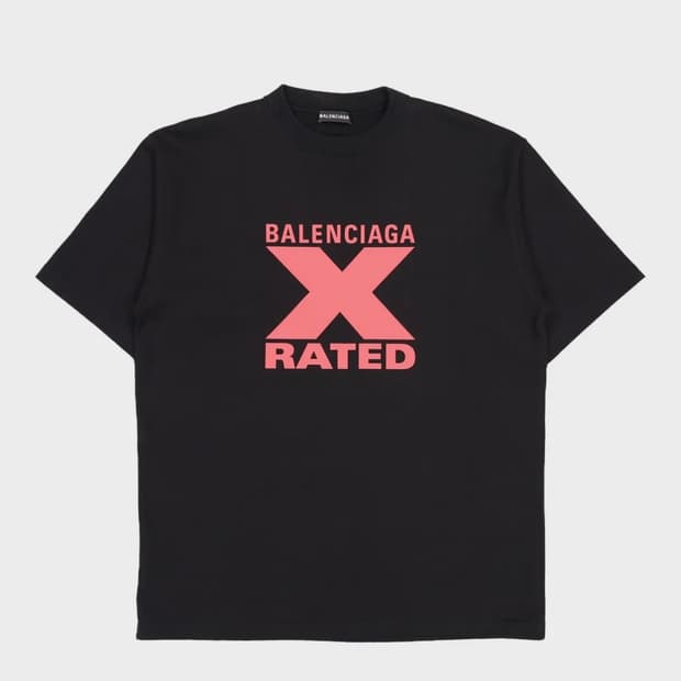 발렌시아가 x rated 반팔티